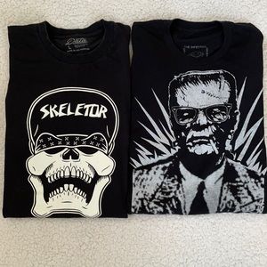 Two Graphic T-shirts Men’s Size Large